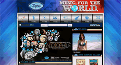 Desktop Screenshot of dynamusic.com.ph